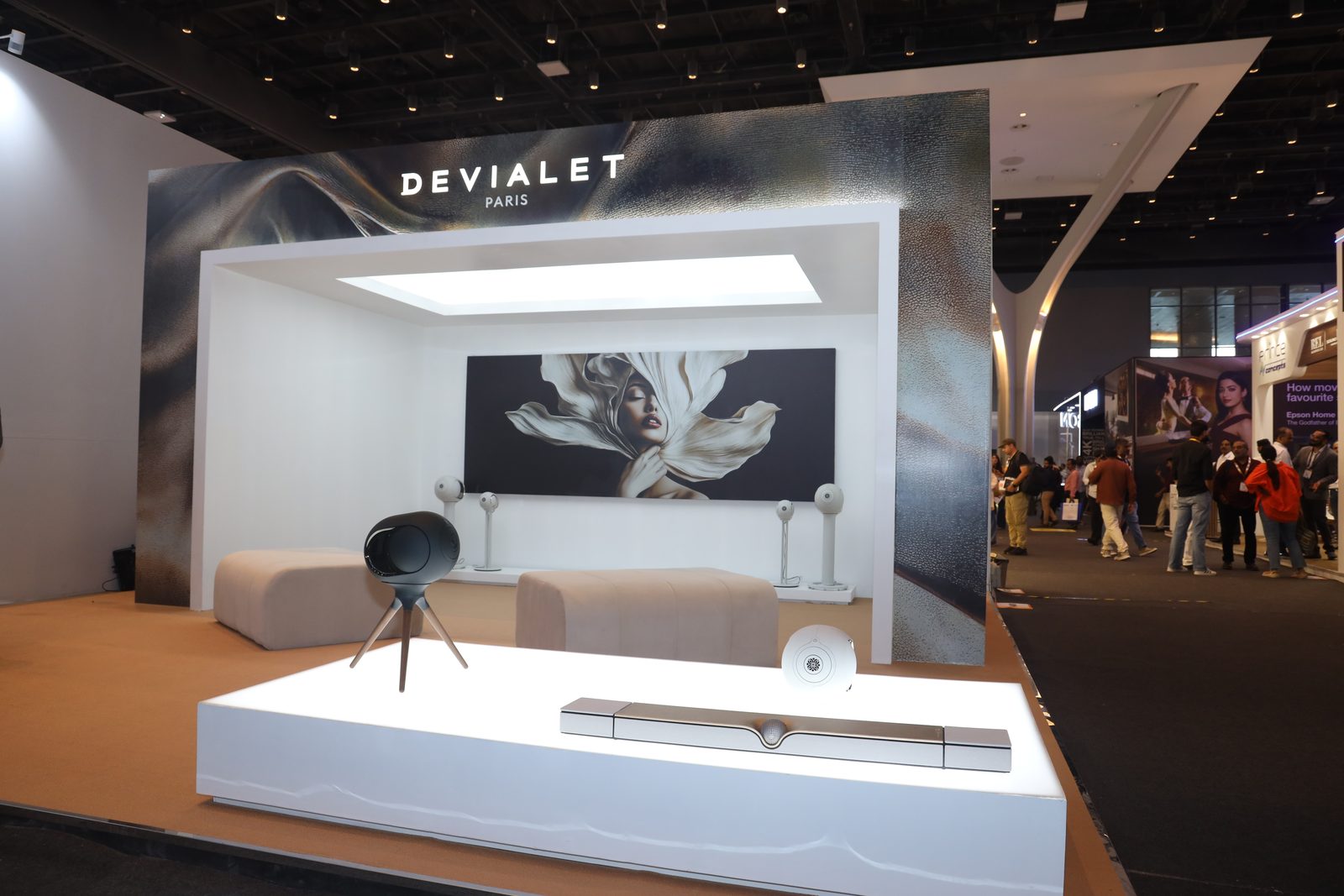 Devialet Paris Luxury Audio Experience Booth