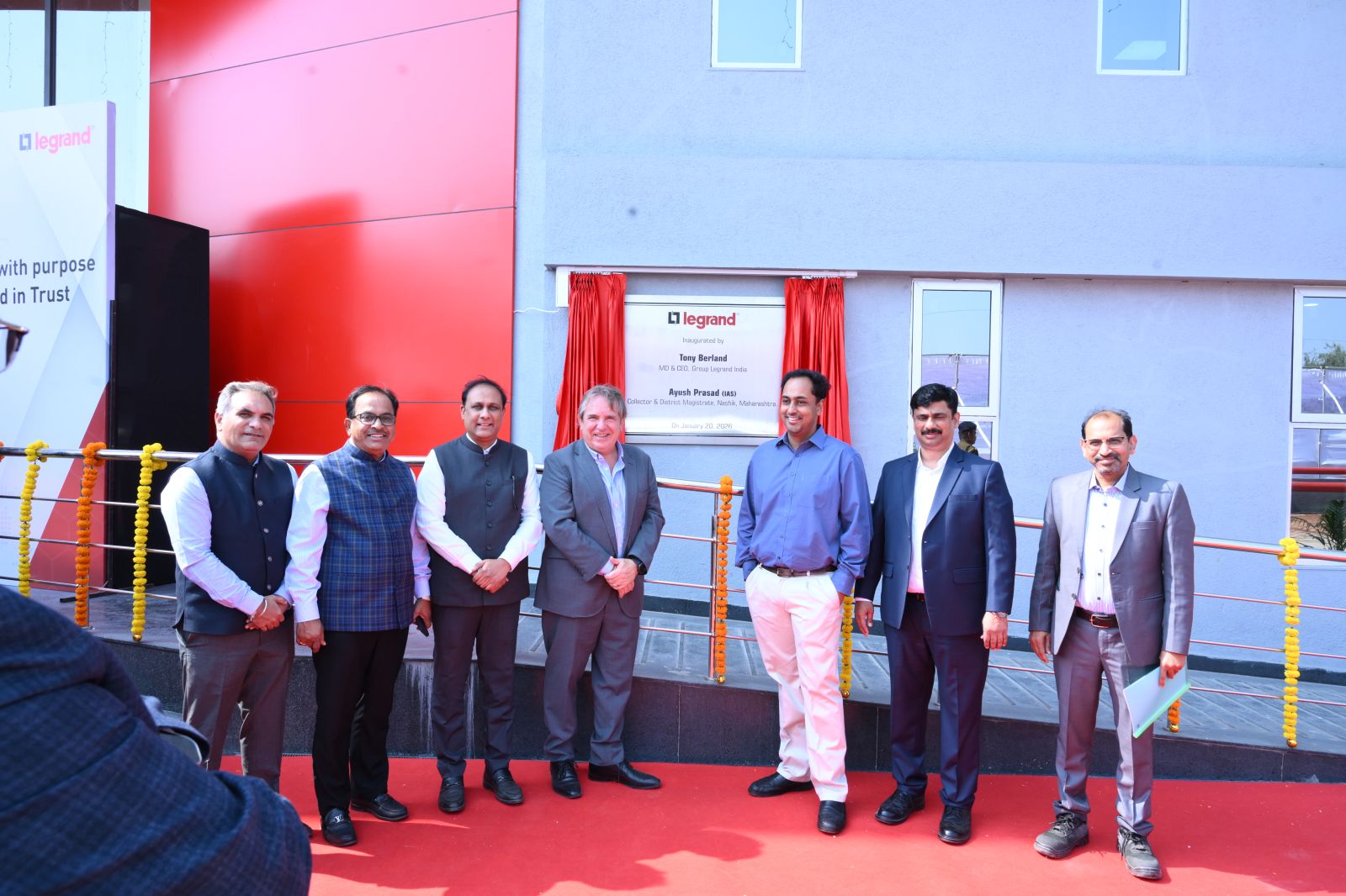 Legrand Plant Inauguration