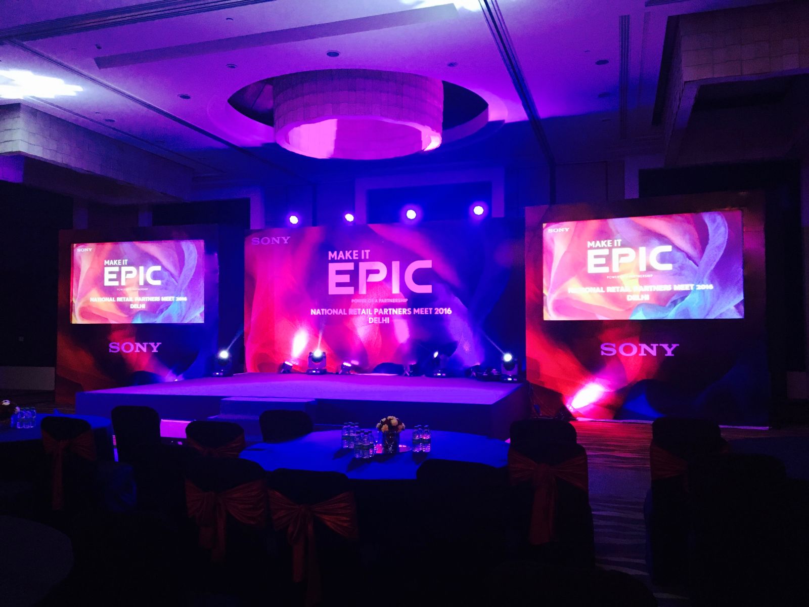 Sony Make It Epic Retail Partners Meet
